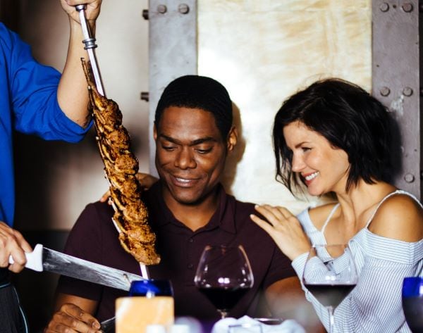 Couple at Table